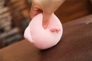 UwU Sakura Pig Pudding Bag Plush (´・(oo)・｀✿)