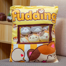 Load image into Gallery viewer, UwU Kitty Kats Pudding Bag Plush (=^-ω-^=)