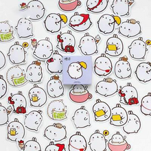 Load image into Gallery viewer, UwU Journal the Bunny 45pc sticker pack