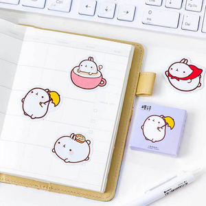 UwU Journal the Bunny 45pc sticker pack
