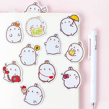 Load image into Gallery viewer, UwU Journal the Bunny 45pc sticker pack