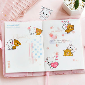 UwU Bear Hug Stickers