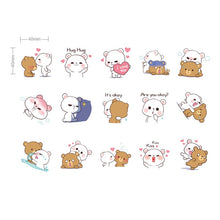 Load image into Gallery viewer, UwU Bear Hug Stickers