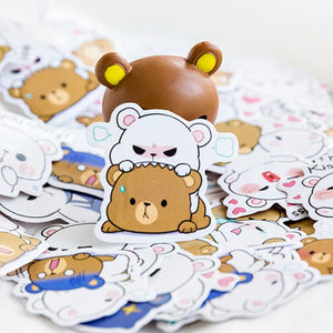 UwU Bear Hug Stickers