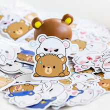 Load image into Gallery viewer, UwU Bear Hug Stickers