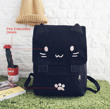 Load image into Gallery viewer, UwU Sketch Cat BackPack