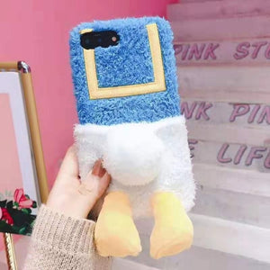UwU Fluffy Ducky iPhone Case