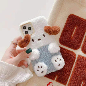 Fluffy Doggi iPhone Case