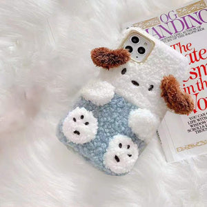 Fluffy Doggi iPhone Case