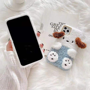 Fluffy Doggi iPhone Case