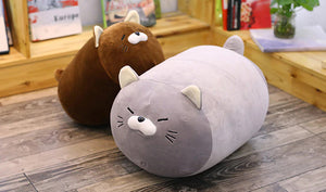 UwU Chonk Gray Cat Plush