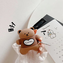 Load image into Gallery viewer, UwU Lucky Love Bears Airpod Case