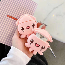 Load image into Gallery viewer, UwU Desu Squid Airpod Case