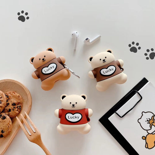 UwU Lucky Love Bears Airpod Case