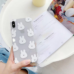 UwU Bunny iPhone Case (๑චᆽච๑)