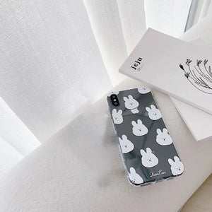 UwU Bunny iPhone Case (๑චᆽච๑)