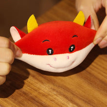 Load image into Gallery viewer, UwU Ox Pudding Plush ( ఠൠఠ )