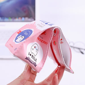 UwU Animal Milk Box Pencil Case